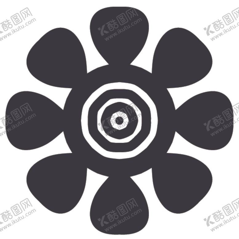 编号：41746110071550378297【酷图网】源文件下载-黑白简约花纹图案设计