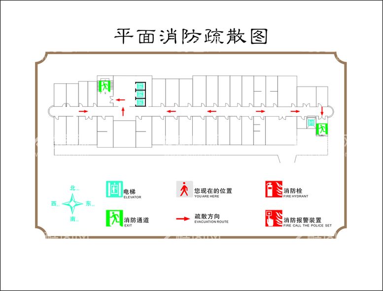 编号：37806910151817549521【酷图网】源文件下载-疏散图