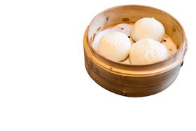 小笼包美食活动宣传海报素材
