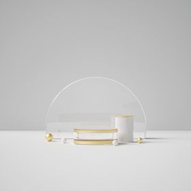 立体展台 C4D电商海报 台子