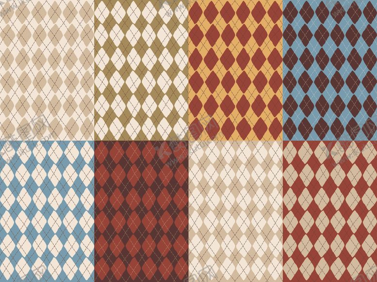 编号：24416504250517314559【酷图网】源文件下载-菱格花纹背景