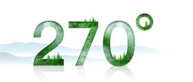 270度数字
