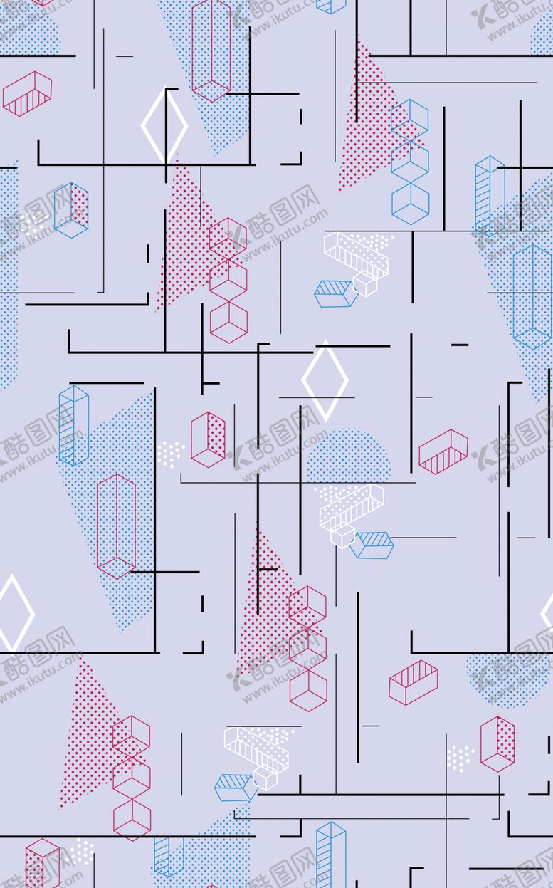 编号：67960410101553043344【酷图网】源文件下载-几何花