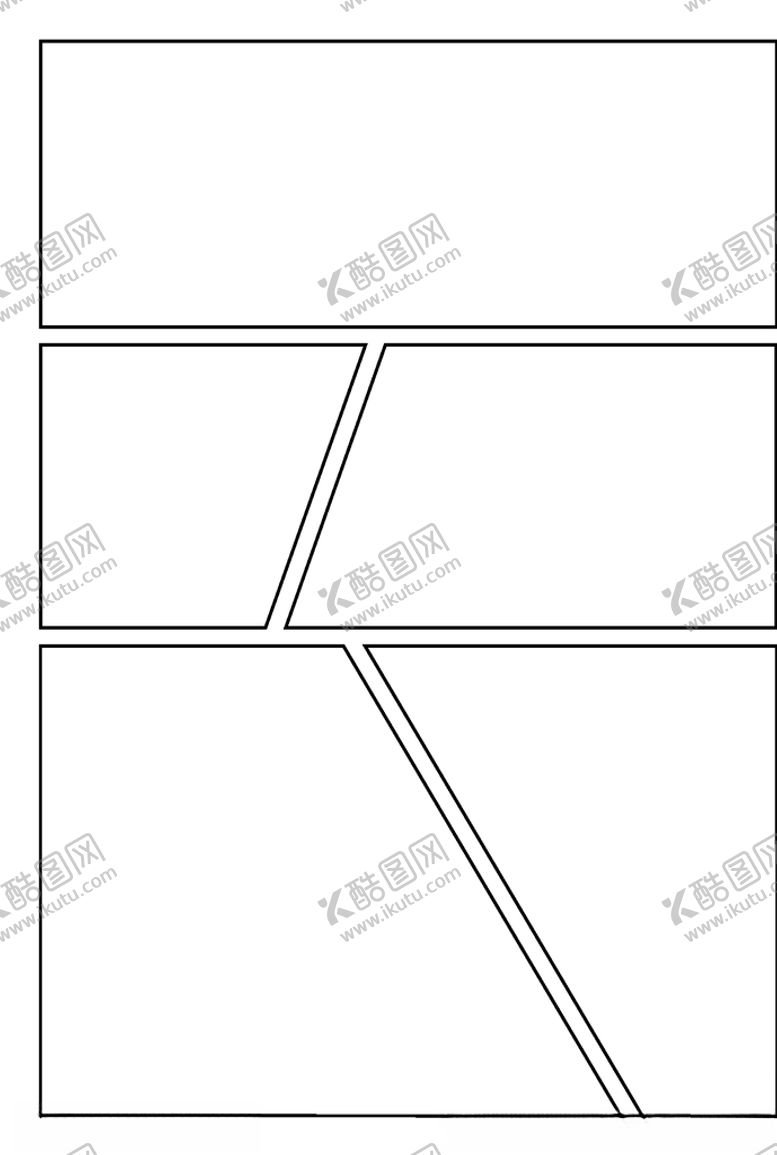 编号：30505309240652197661【酷图网】源文件下载-漫画对分镜框装饰