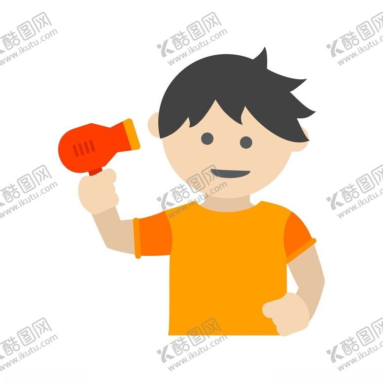 编号：86834501311145431949【酷图网】源文件下载-矢量人物儿童