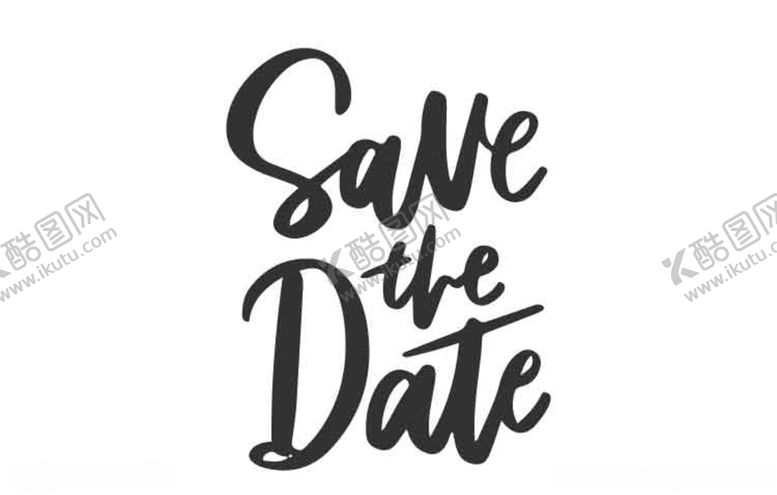 编号：45852710110749218177【酷图网】源文件下载-婚礼婚庆英文字体设计