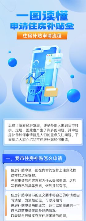 住房补贴长图