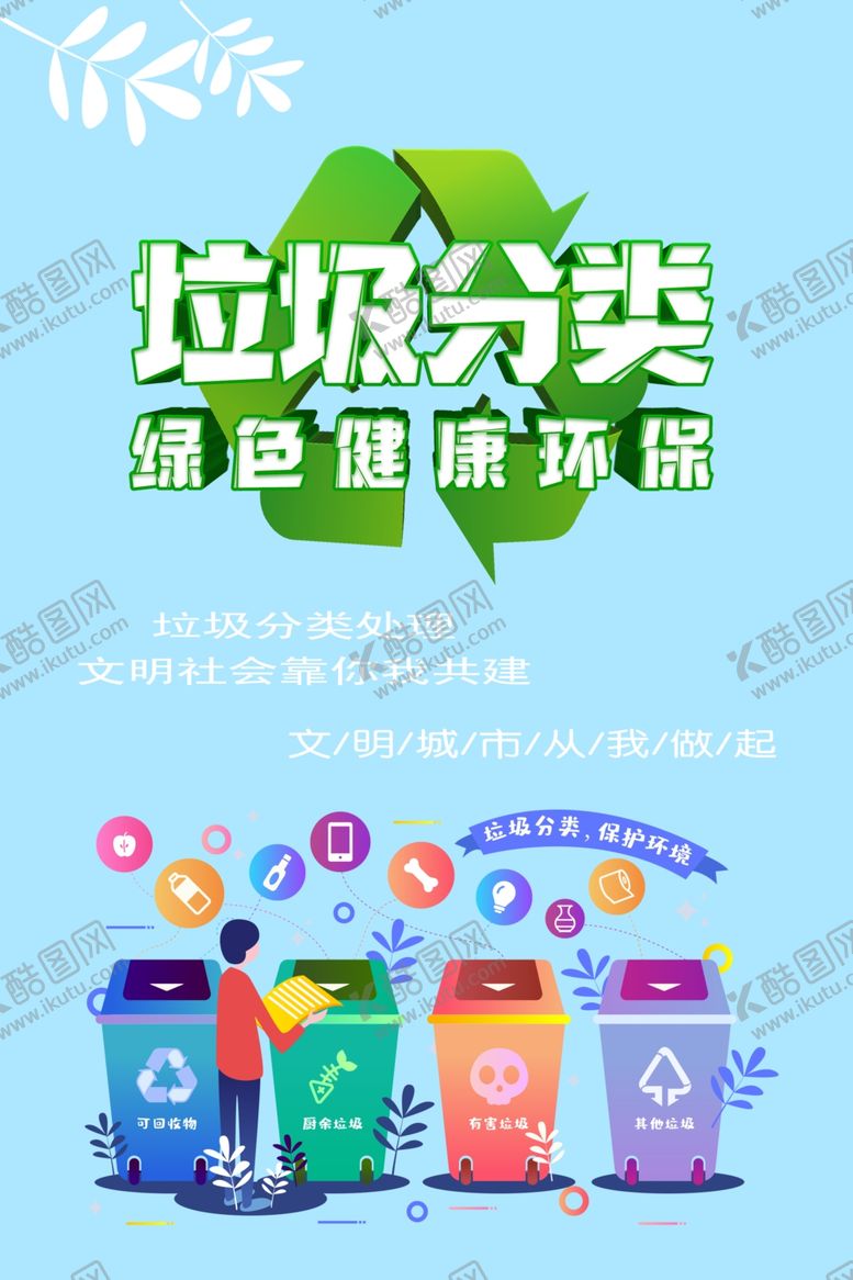 编号：33141410081647167453【酷图网】源文件下载-垃圾分类