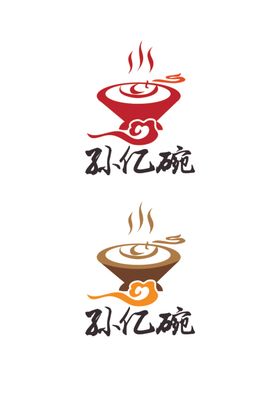 餐饮标识设计食品简约