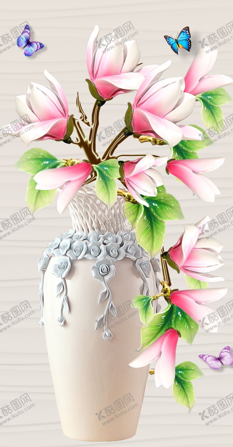 编号：92778009241941119773【酷图网】源文件下载-花瓶玄关