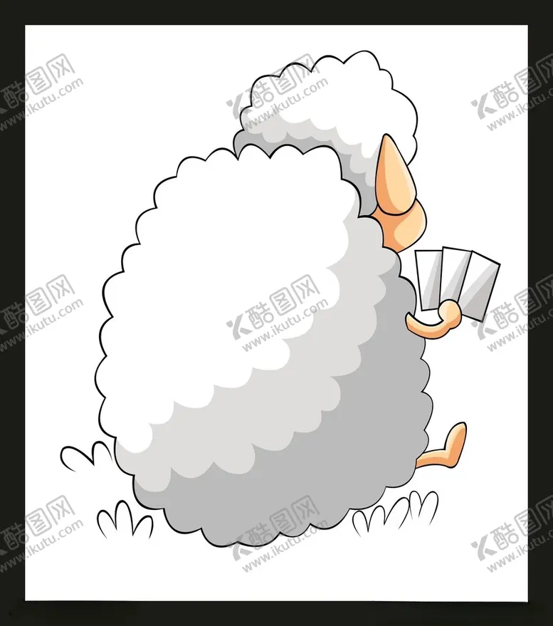 编号：93389702240151549901【酷图网】源文件下载-手绘山羊小羊