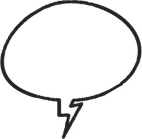 对话框矢量气泡儿童手抄报设计形状