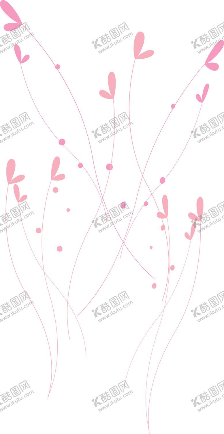 编号：78395101250544459335【酷图网】源文件下载-情人节爱心装饰线条心动信号元素