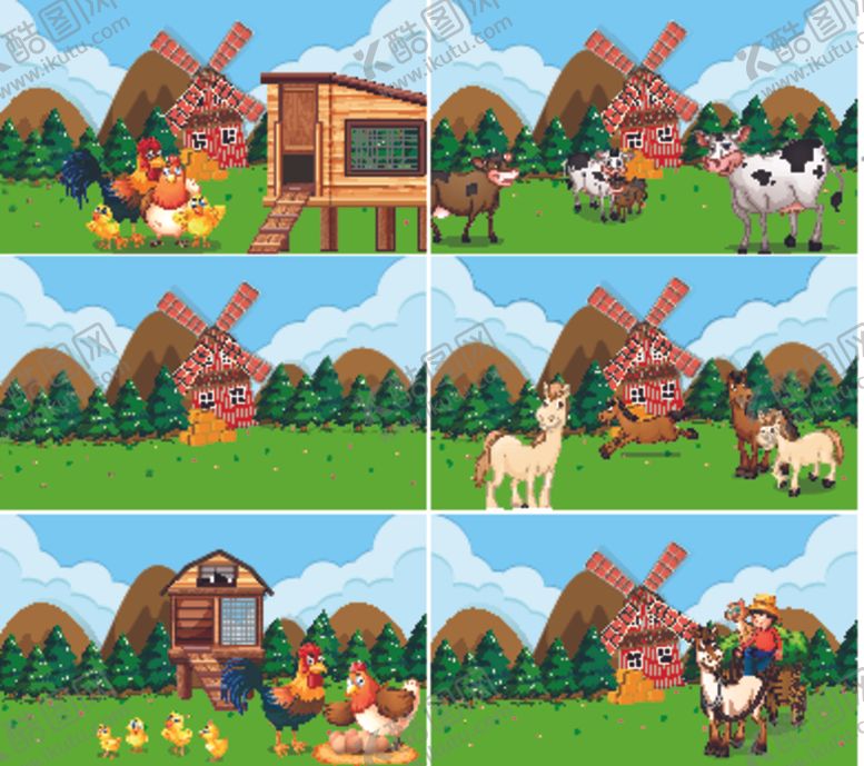 编号：58026310032148427032【酷图网】源文件下载-矢量动物素材