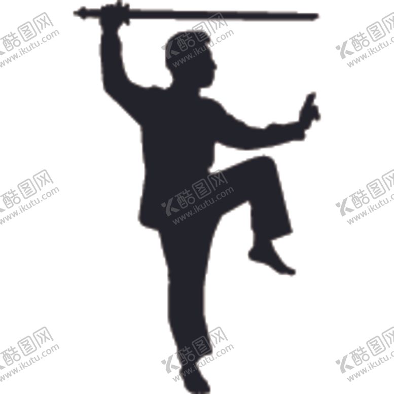编号：11136209231048302901【酷图网】源文件下载-武术格斗剪影