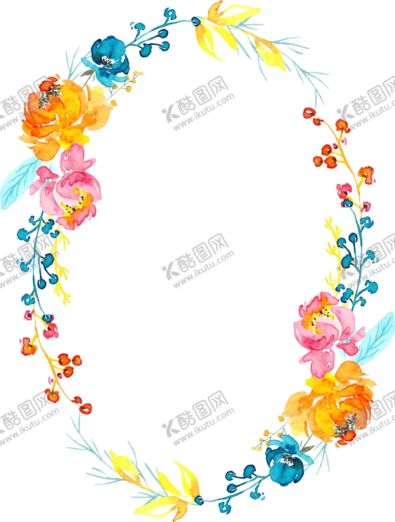 编号：24097001151351124011【酷图网】源文件下载-手绘花卉