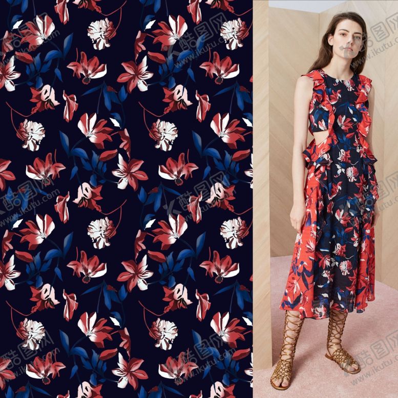 编号：46681009160706084513【酷图网】源文件下载-大牌女装花