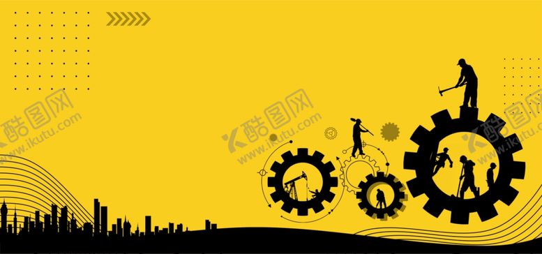 编号：44377910100705526634【酷图网】源文件下载-51劳动节背景