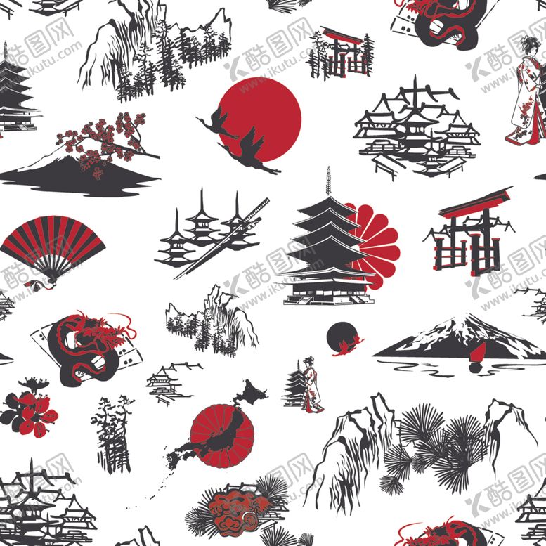 编号：18425010140900413904【酷图网】源文件下载-民族风图案