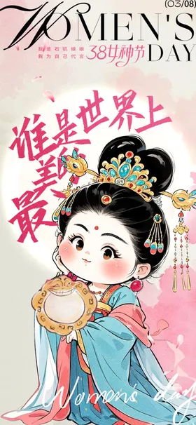 妇女节花38美