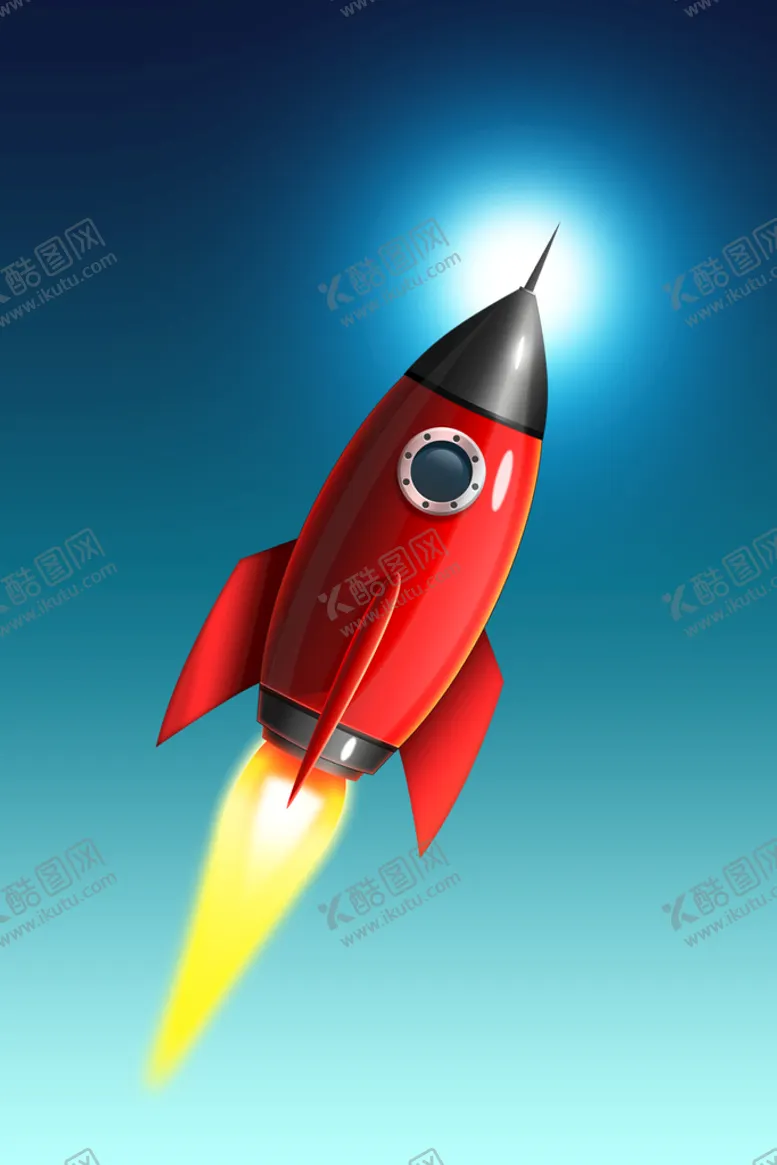 编号：50274309141603172143【酷图网】源文件下载-火箭图标设计商务图表