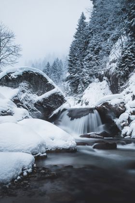 雪山装饰画山脉