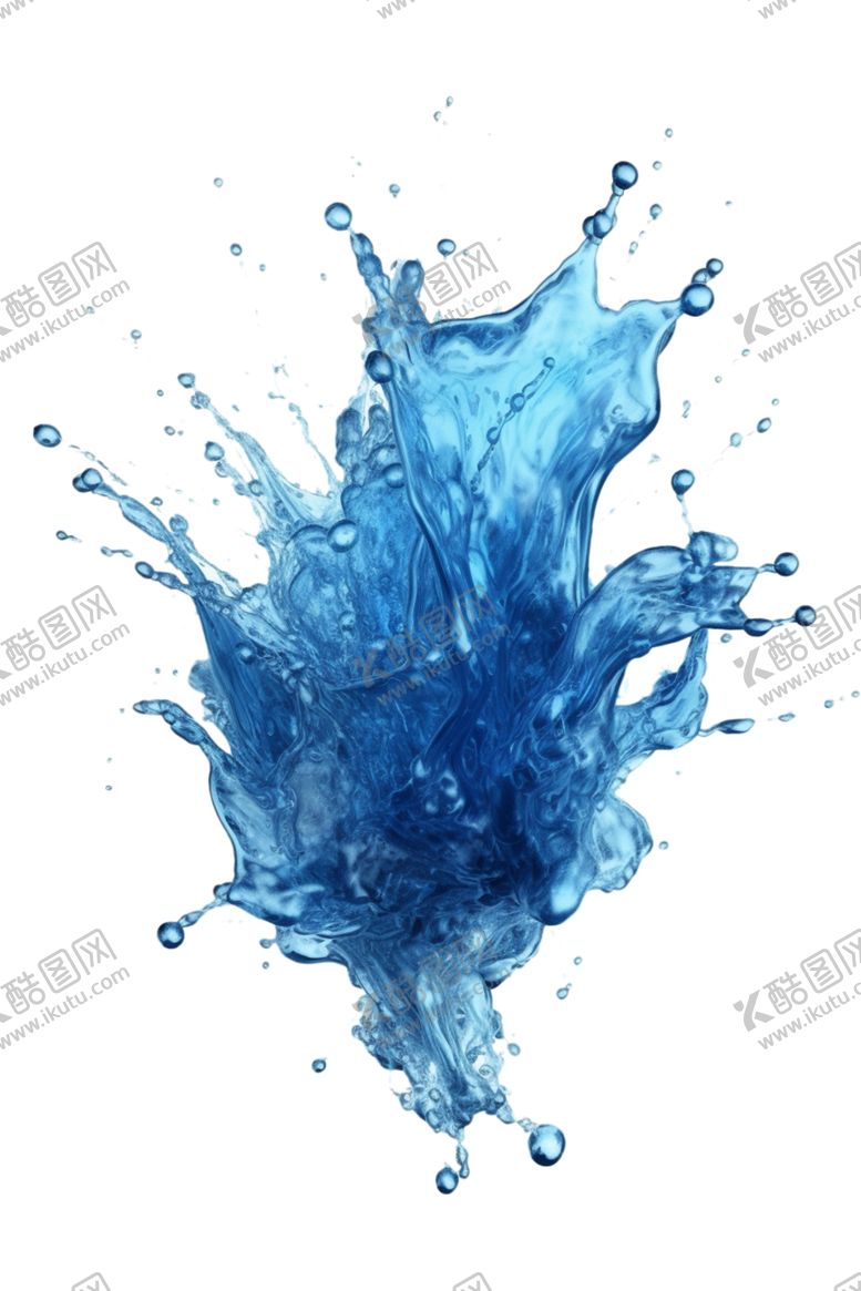 编号：89747201291206326796【酷图网】源文件下载-透明底水花流波浪