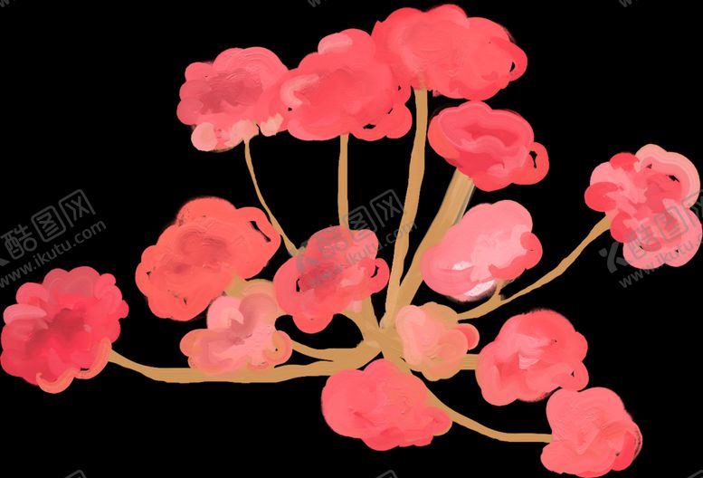编号：93762609091448244604【酷图网】源文件下载-手绘鲜花