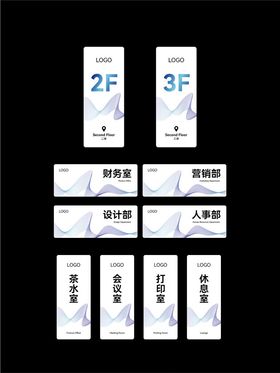 楼层导视牌设计模板