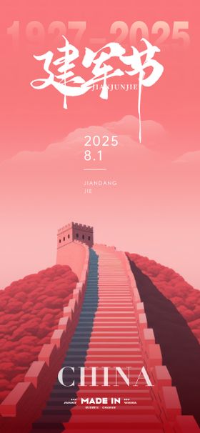 建军节海报