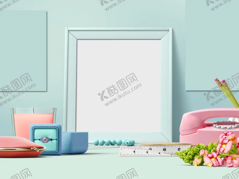 编号：71430609291732173046【酷图网】源文件下载-化妆工具样机