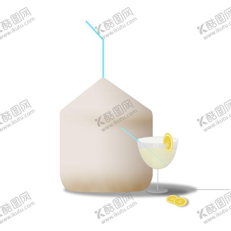 编号：50289509231954004476【酷图网】源文件下载-清凉夏日饮品素材