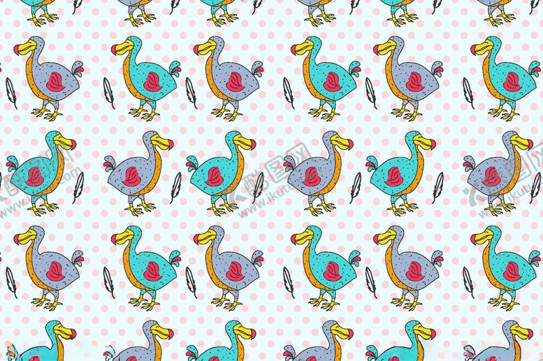 编号：41075910260410355287【酷图网】源文件下载-印花图案