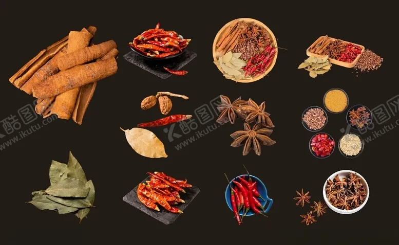 编号：24360502100802599907【酷图网】源文件下载-佐料香料调料