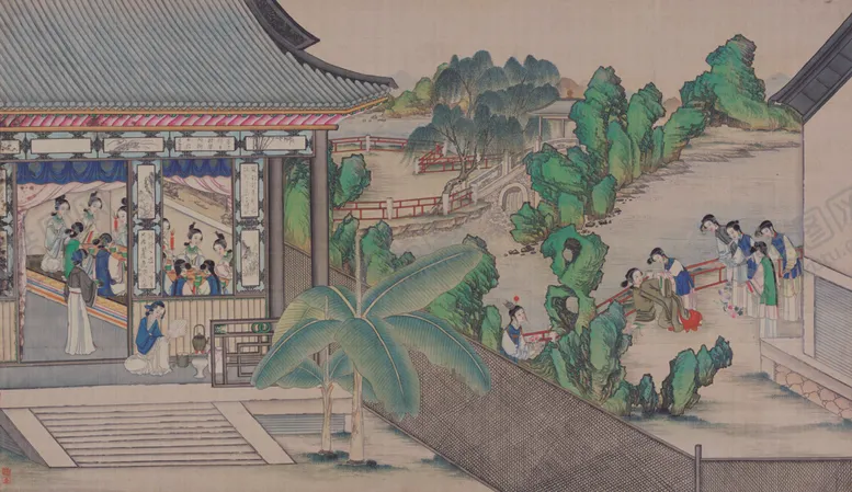 编号：21747006270815154899【酷图网】源文件下载-红楼梦
