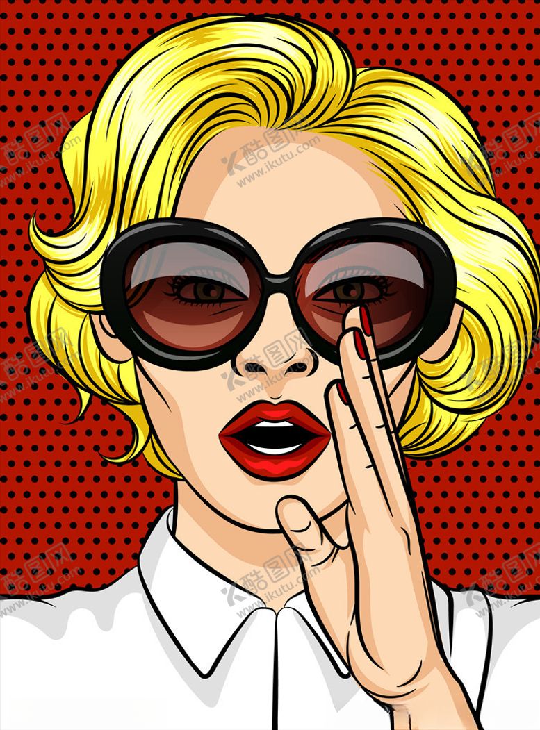 编号：39663809090655344735【酷图网】源文件下载-波普人物