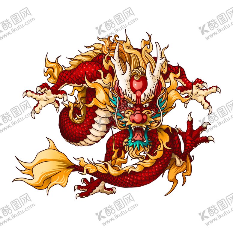 编号：21236204220001424646【酷图网】源文件下载-国潮龙