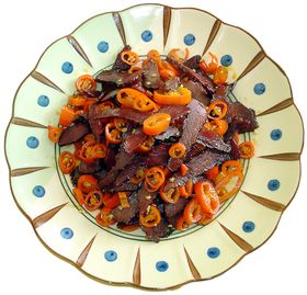 小炒腊牛肉