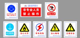 配电箱安全警示标识