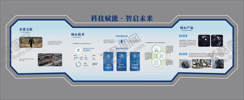 编号：29535904141438238720【酷图网】源文件下载-科技展厅平面