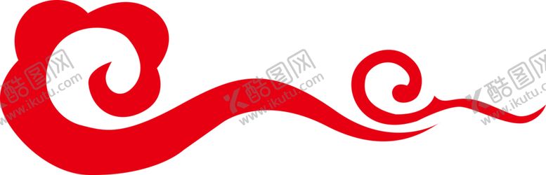 编号：34665707031836163909【酷图网】源文件下载-彩色祥云元素
