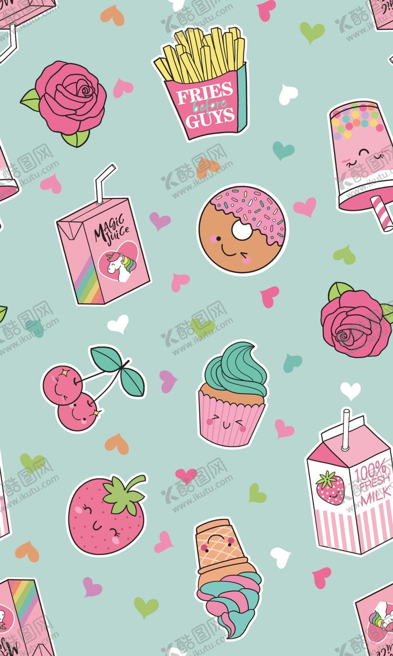 编号：97255504110112253750【酷图网】源文件下载-卡通草莓