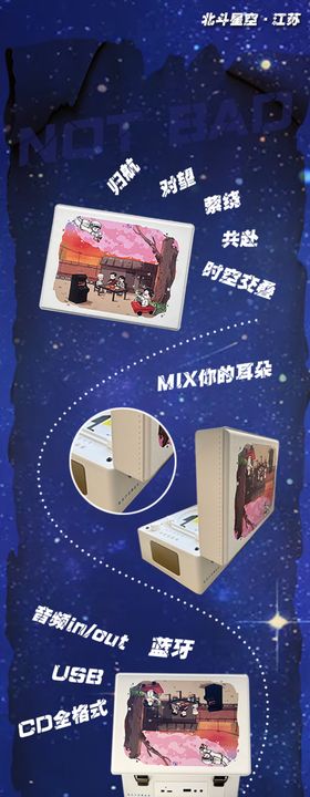 多样电子产品展示