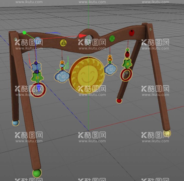 编号：31281312212156071771【酷图网】源文件下载-C4D模型儿童玩具