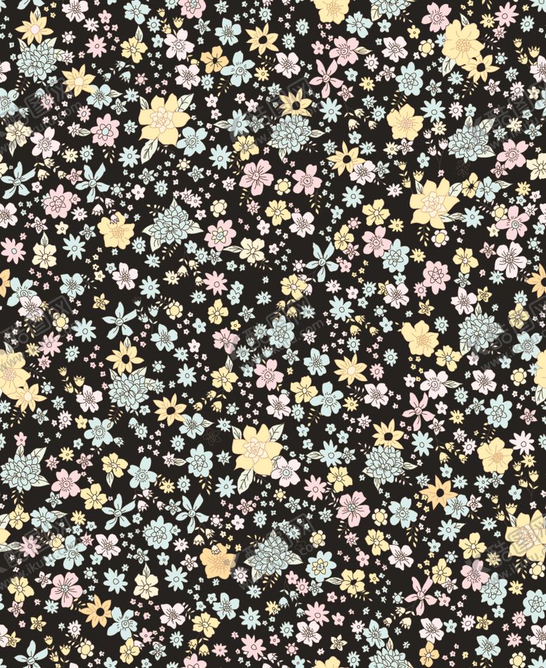 编号：97041009221144132594【酷图网】源文件下载-大牌小碎花