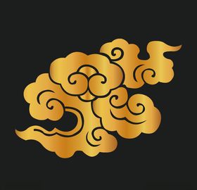 矢量古典祥云