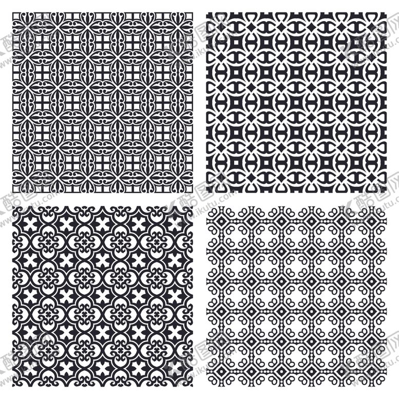 编号：31108910011905106420【酷图网】源文件下载-无缝花纹