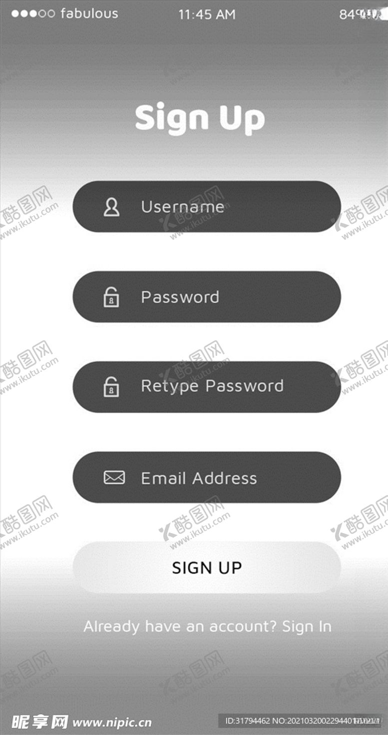 编号：58542703211603384359【酷图网】源文件下载-UI设计素材