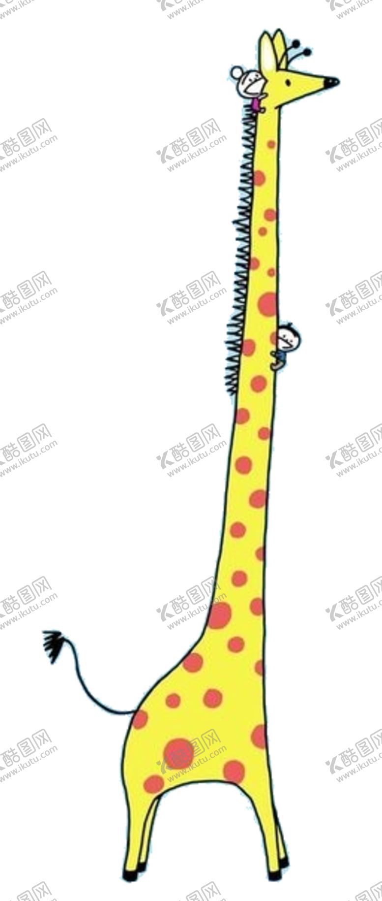 编号：66398205101922348334【酷图网】源文件下载-卡通长颈鹿