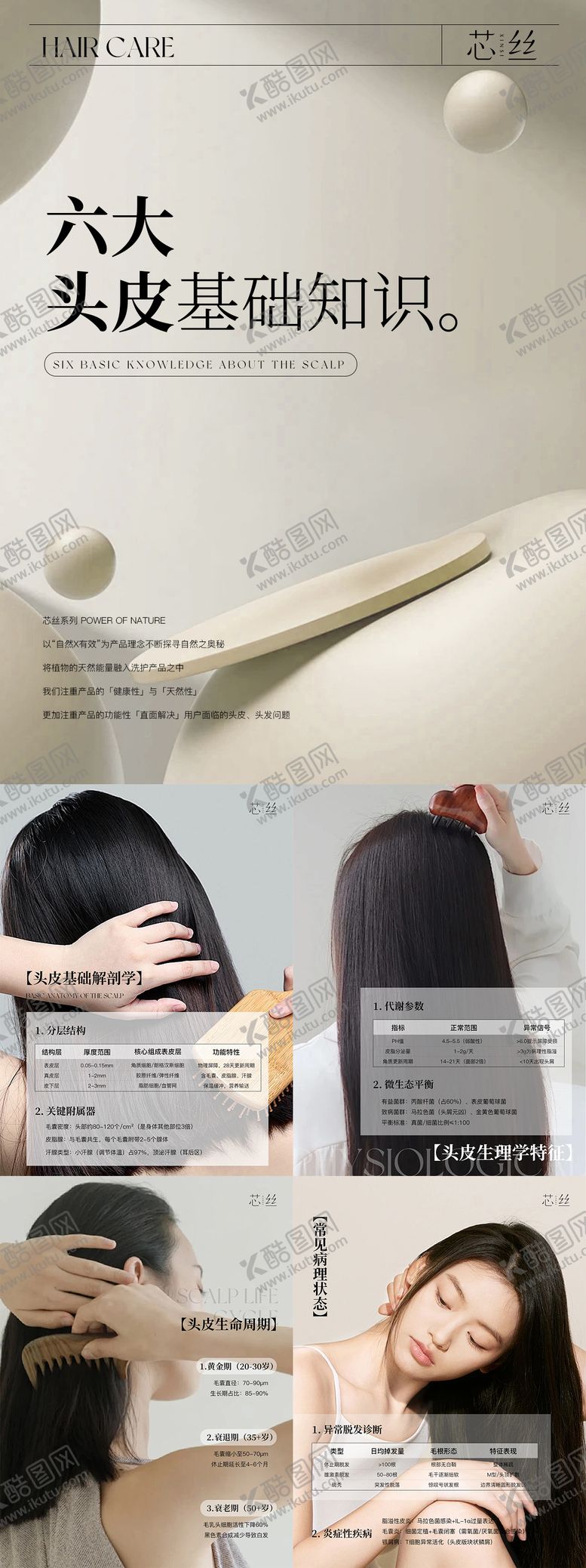 编号：66557408071406317871【酷图网】源文件下载-医美水光产品海报头发洗护高级感海报